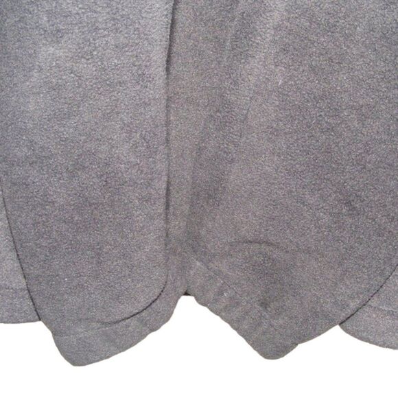 COLUMBIA Fleece Jacket, XL, Black, 2 Pockets, Zipper front, long sleeves, LOGO - Picture 5 of 10